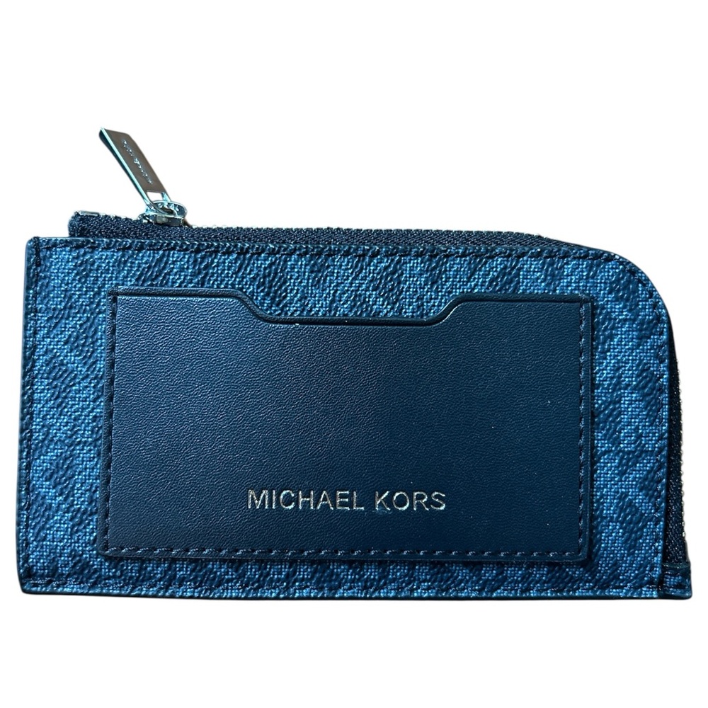 Michael Kors Blue Card Holder